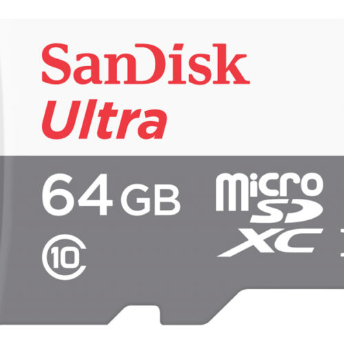 SanDisk MicroSDXC Ultra 64GB SDSQUNS-064G-GN3MN