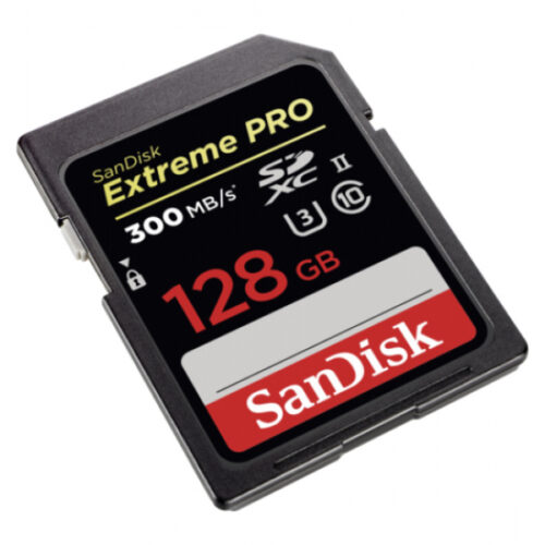 SanDisk SDXC 128GB CARD Extreme PRO UHS-II 300MB