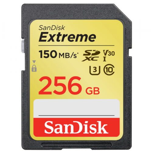 SanDisk SDXC 256GB Extreme Class 10 150