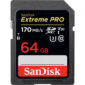 SanDisk SDXC  64GB CARD Extreme Pro 170