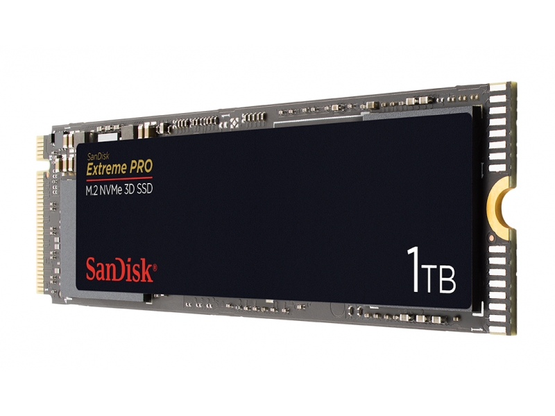SanDisk SSD Extreme PRO M.2 NVMe 3D SSD 1TB SDSSDXPM2-1T00-G25