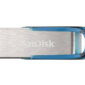 SanDisk USB FD Cruzer Ultra Flair 128GB USB 3.0 Blue SDCZ73-128G-G46B