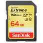 Sandisk SDXC 64GB Extreme Class 10 150