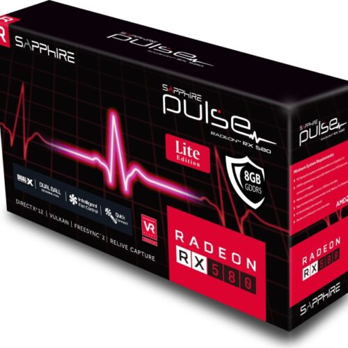 Sapphire VGA PULSE RADEON RX 580 Lite OC 8G GDDR5 11265-67-20G
