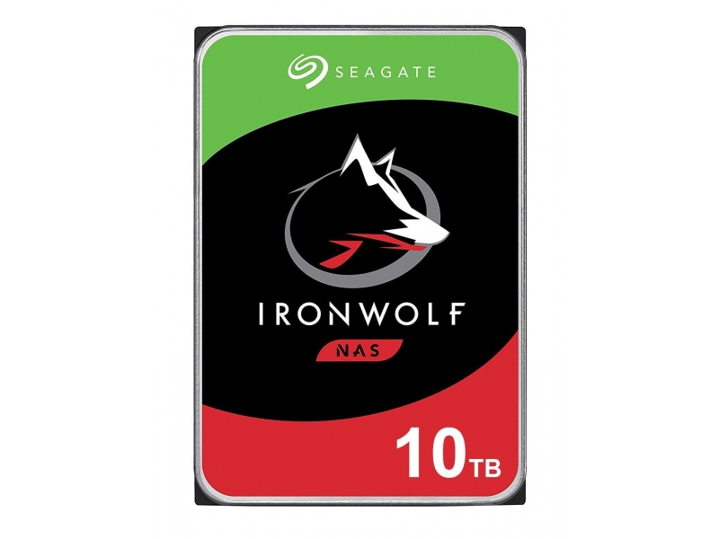 Seagate HDD IronWolf NAS 10TB Sata III 256MB D ST10000VN0008