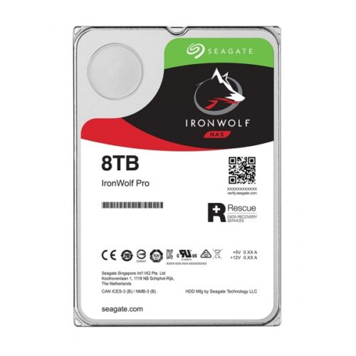 Seagate HDD IronWolf NAS 8TB Sata III 256MB D ST8000VN004