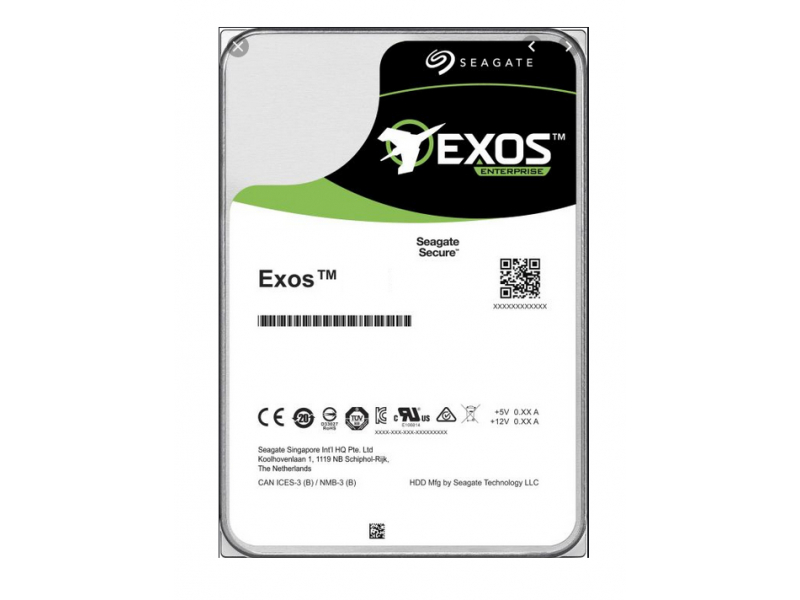 Seagate HDDE Exos X16 14TB intern Festplatte SATA ST14000NM001G