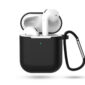 Silicon Case for Airpods 1 & 2 (Black)