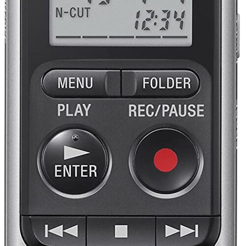 Sony 4GB Digital Voice Recorder - Silver - ICDBX140.CE7