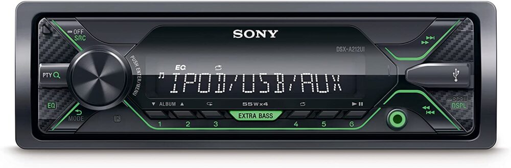 Sony Car stereo Green - DSXA212UI.EUR