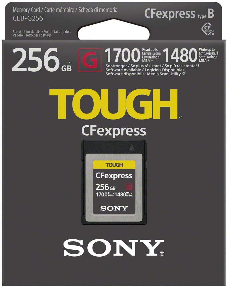 Sony CompactFlash 256GB CF Express Typ B CEB-G256