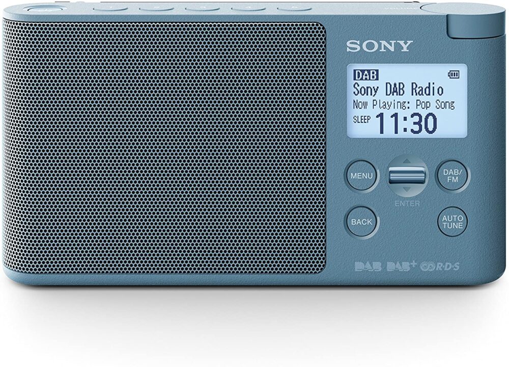 Sony Digitalradio (DAB+, FM, RDS, Wecker) blue - XDRS41DL.EU8