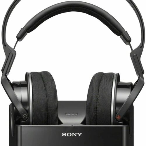 Sony Headphones - Head-band - Music - Black - Wireless - 100 m MDRRF855RK.EU8