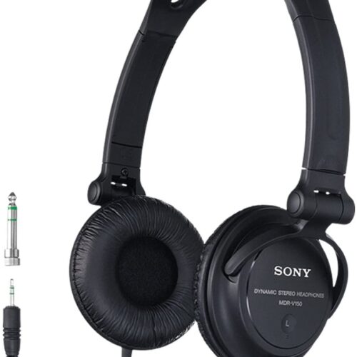 Sony Headphones with Reversible Housing for DJ Monitoring - MDRV150.CE7