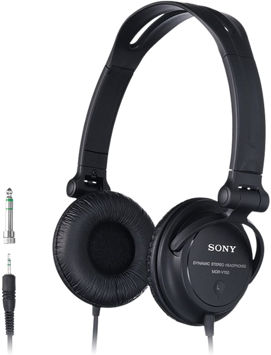 Sony Headphones with Reversible Housing for DJ Monitoring - MDRV150.CE7