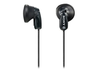 Sony MDR-E 9 LPB Headphones Ear-bud Black -transparent MDRE9LPB.AE