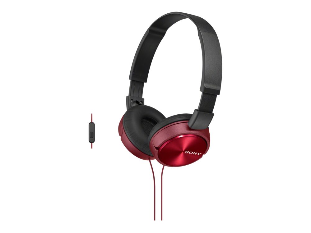 Sony MDR-ZX310APR ZX Series Headphones with microphone Rot MDRZX310APR.CE7