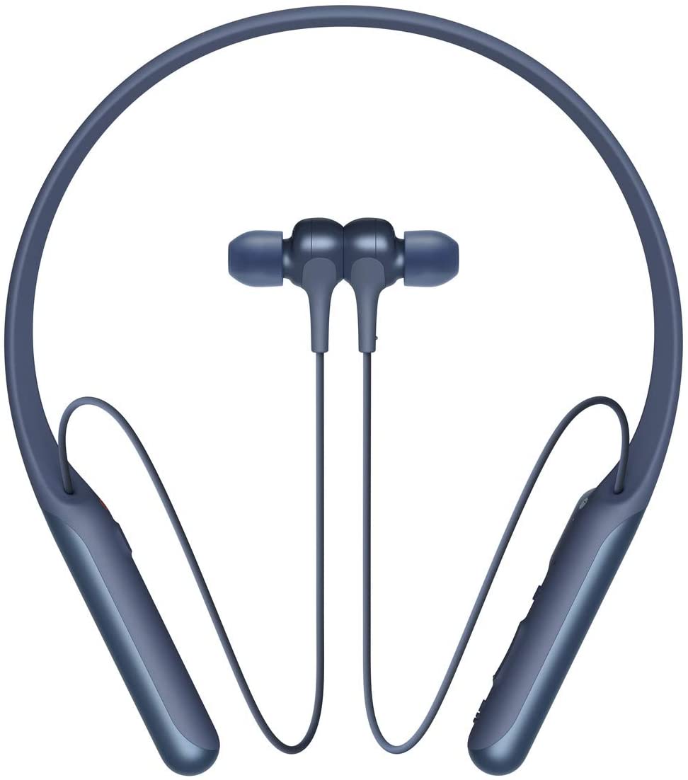 Sony Noise Cancelling Bluetooth In-Ear Headphones blue - WIC600NL.CE7