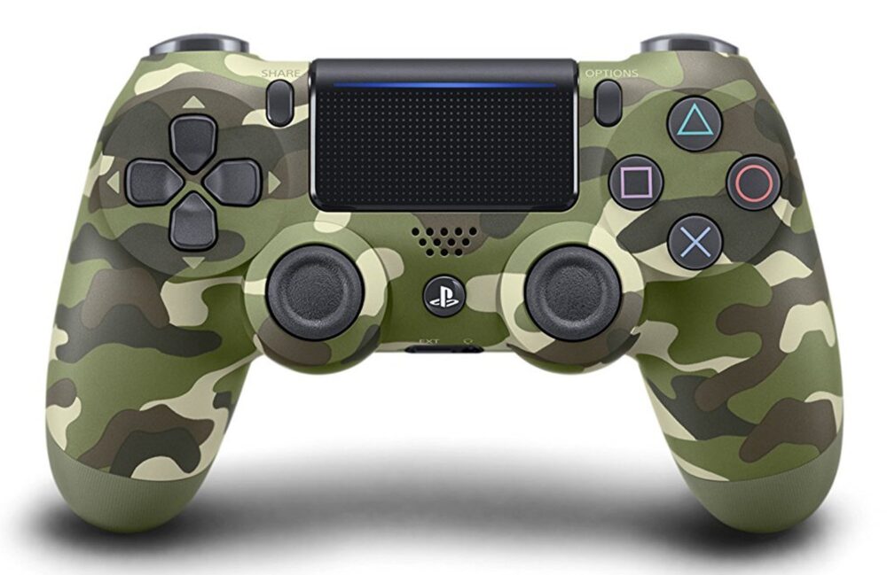 Sony Playstation PS4 Controller Dual Shock wireless green camo - PS4 CONTR CAMO