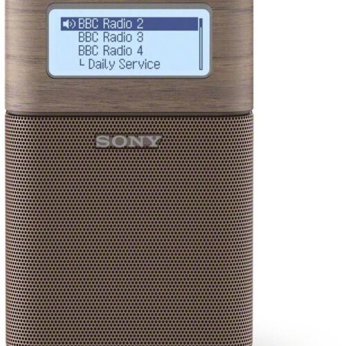 Sony Portable - DAB,DAB+,FM - 87.5 - 108 MHz Brown - Digital XDRV1BTDT.EU8