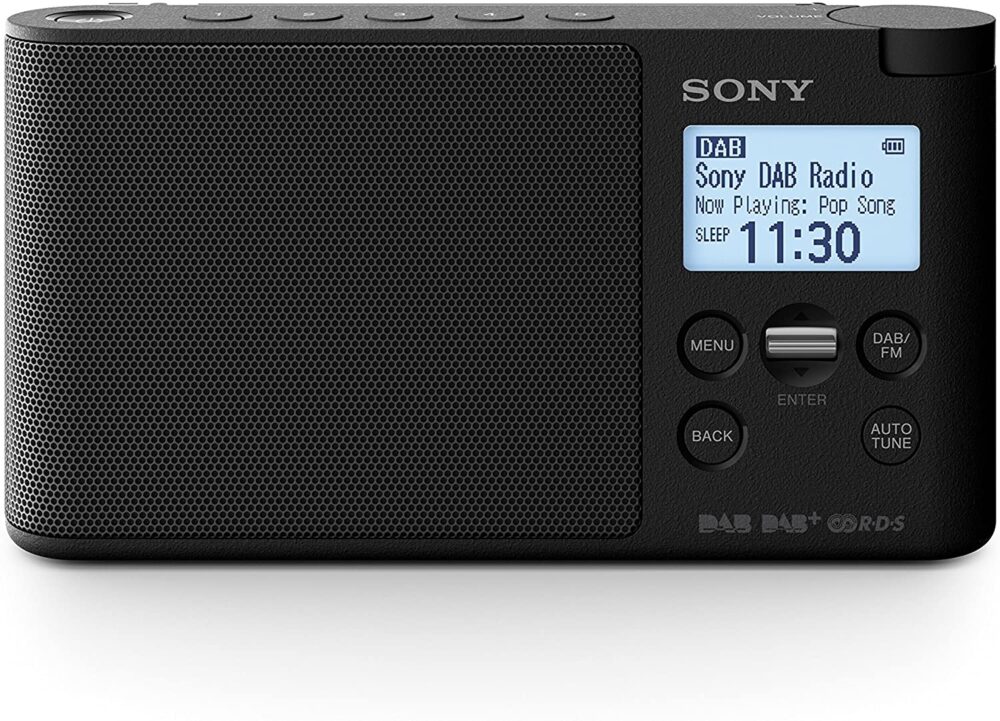 Sony Portable Digital Radio, LCD Display, Alarm Clock XDR-S41D