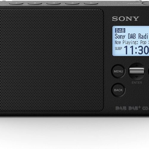 Sony Portable Digital Radio, LCD Display, Alarm Clock XDR-S41D