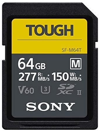 Sony SDXC M Tough series 64GB UHS-II Class 10 U3 V60 - SFM64T