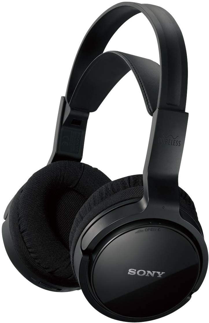 Sony Wireless Headphones, Black - MDRRF811RK.EU8