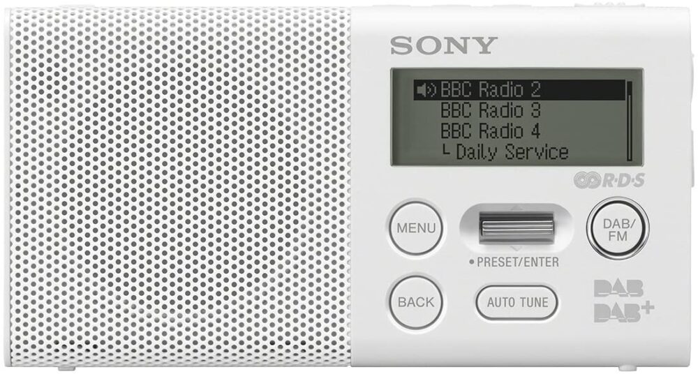 Sony pocket radio (DAB