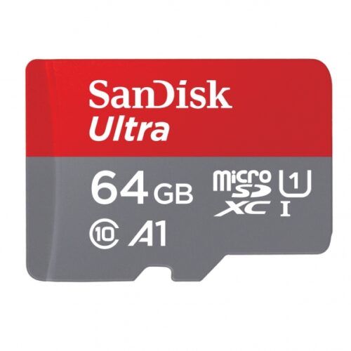 SsnDisk MicroSDXC 64GB Ultra 100MB C10 U1 A1 wA SDSQUAR-064G-GN6IA