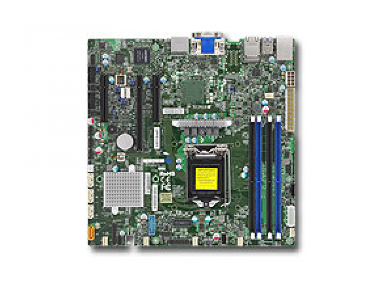Supermicro mATX Motherboard - Skt 1151 Intel® C236 - 64 GB DDR4 MBD-X11SSZ-F-O