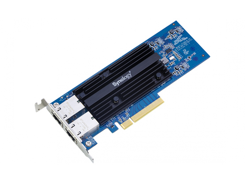 Synology NAS Netzwerkkarte E10G18-T2 10Gbit RJ45 DualPort E10G18-T2
