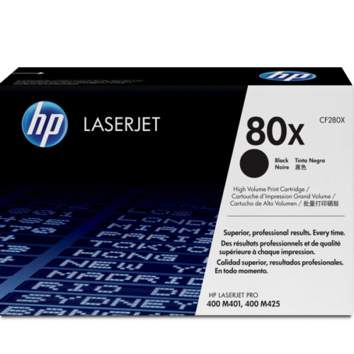 TON HP # 80X CF280X black Hohe KapazitÃ¤t CF280X