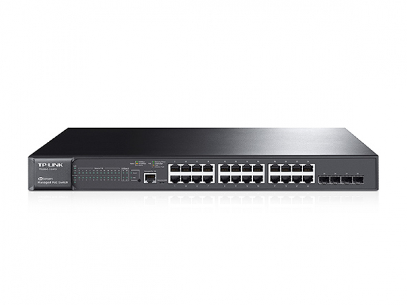 TP-LINK Switch 24xGBit+4xSFP Man. 19 - T2600G-28MPS