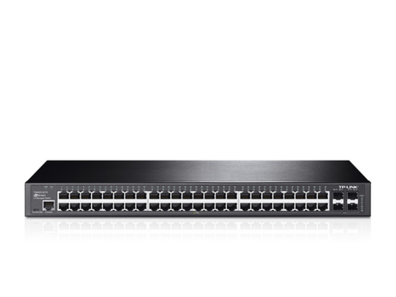 TP-LINK Switch 48xGBit+4xSFP Mana. 19 - T2600G-52TS