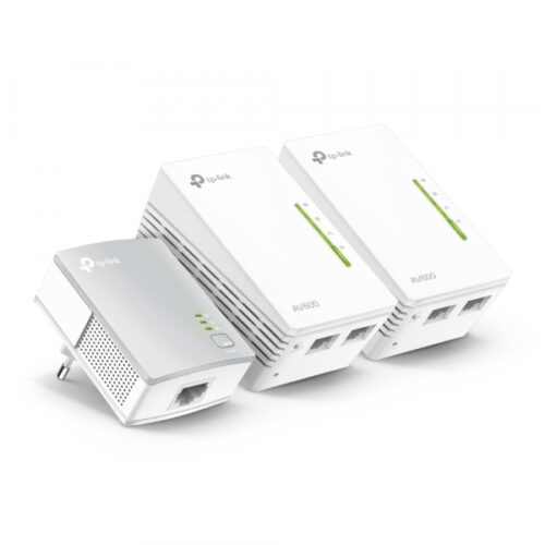 TP-LINK WLAN 300MBit Powerline Extender 3er St-Kit TL-WPA4220TKIT