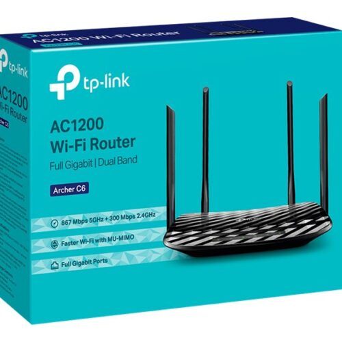 TP-Link Wireless Router Archer C6 Max. 867 Mbit