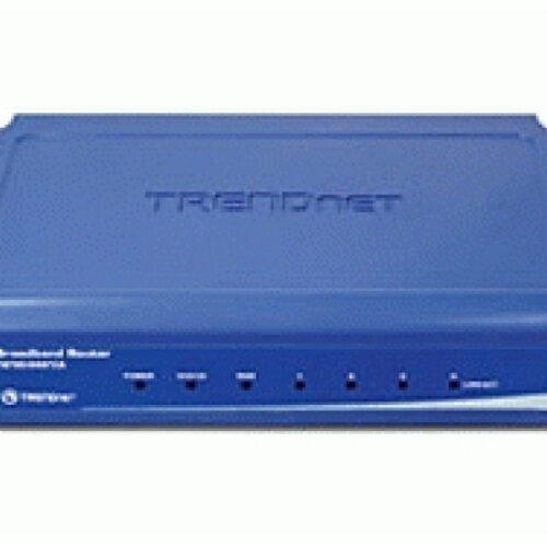 TRENDnet Router 4-Port 100MBit Broadband NAT Firewall-Schutz TW100-S4W1CA