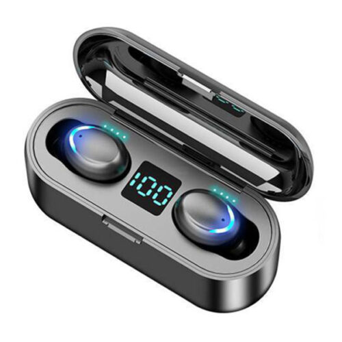 TWS F9 V5.0 Bluetooth Earbuds