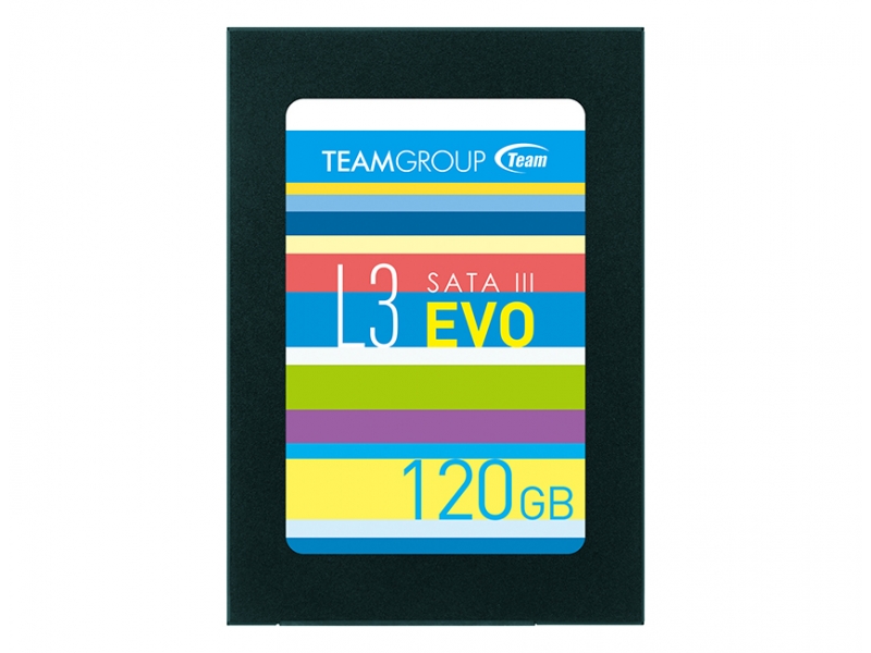 Team GroupSSD 120GB intern L3 Evo Sata3 2,5 7mm  T253LE120GTC101