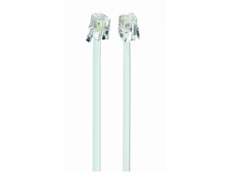 Telephone cord 6P4C 10 meters TC6P4C-10M