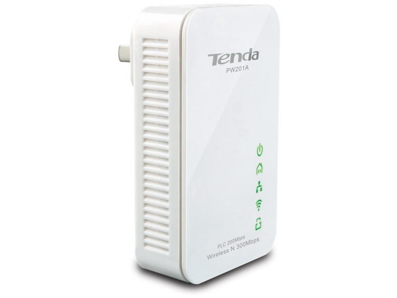 Tenda Powerline N300-WLAN-Powerline-Extender PW201A
