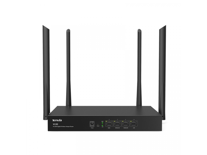 Tenda WL-Router W18E AC1200 Wireless Hotspot Router W18E