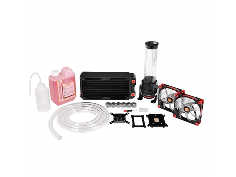 Thermaltake Cooler Pacific RL240 KIT Wasserkühlung CL-W063-CA00BL-A