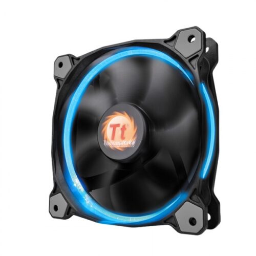 Thermaltake PC- Case Fan Riing 12 LED RGB SET of 3 Fans CL-F042-PL12SW-B