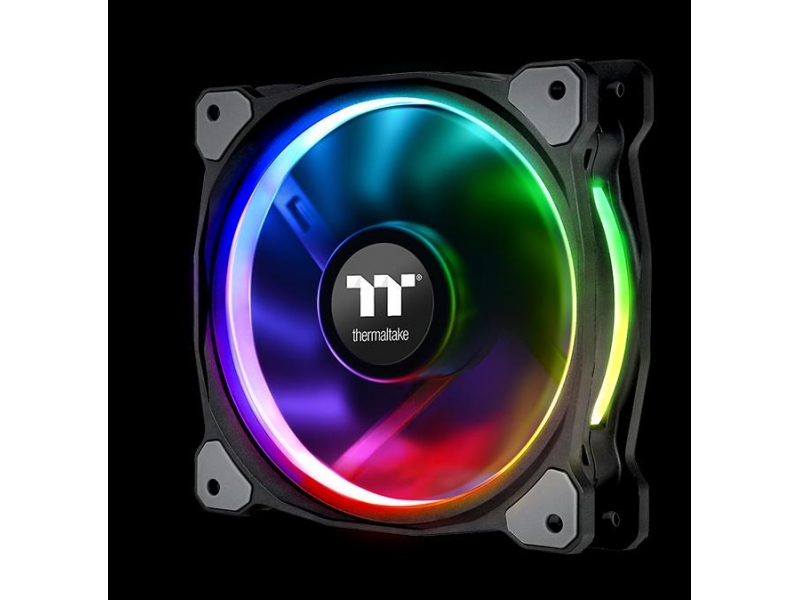 Thermaltake PC- Case Fan Riing 12 PLUS RGB 3er Pack CL-F053-PL12SW-A