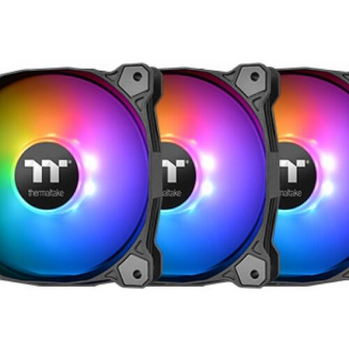 Thermaltake PC- Gehäuselüfter PURE PLUS RGB 12 3er Pack CL-F063-PL12SW-A