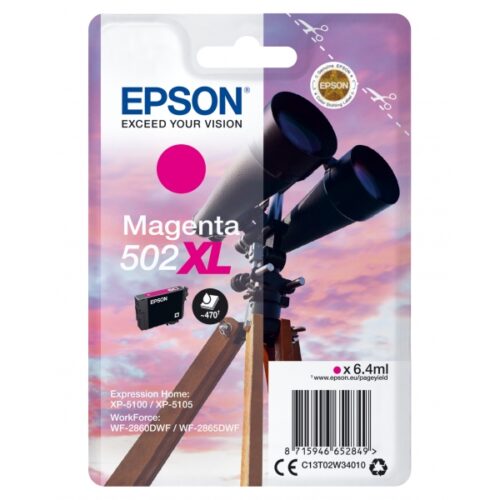 Tintenpatrone 502XL 6,4ml magenta - C13T02W34010
