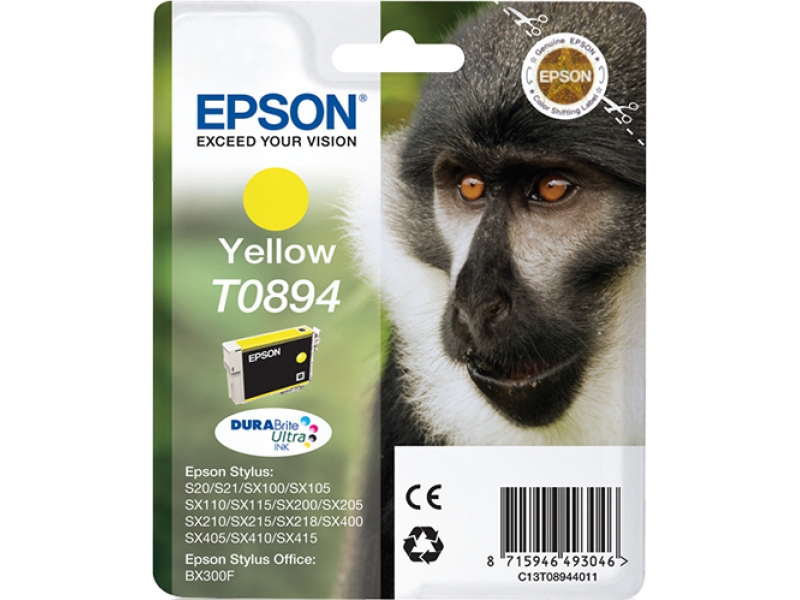 Tintenpatrone T0894 3,5ml gelb - C13T08944011