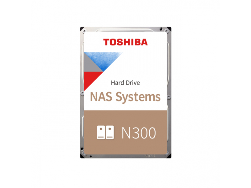 Toshiba N300 NAS 8TB interne Festplatte 3.5 Gold HDWG180UZSVA